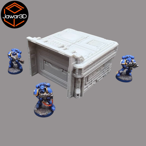 Production Building #1- 28mm Wargaming Scatter Terrain Scenery Tabletop Miniature - Only-Games