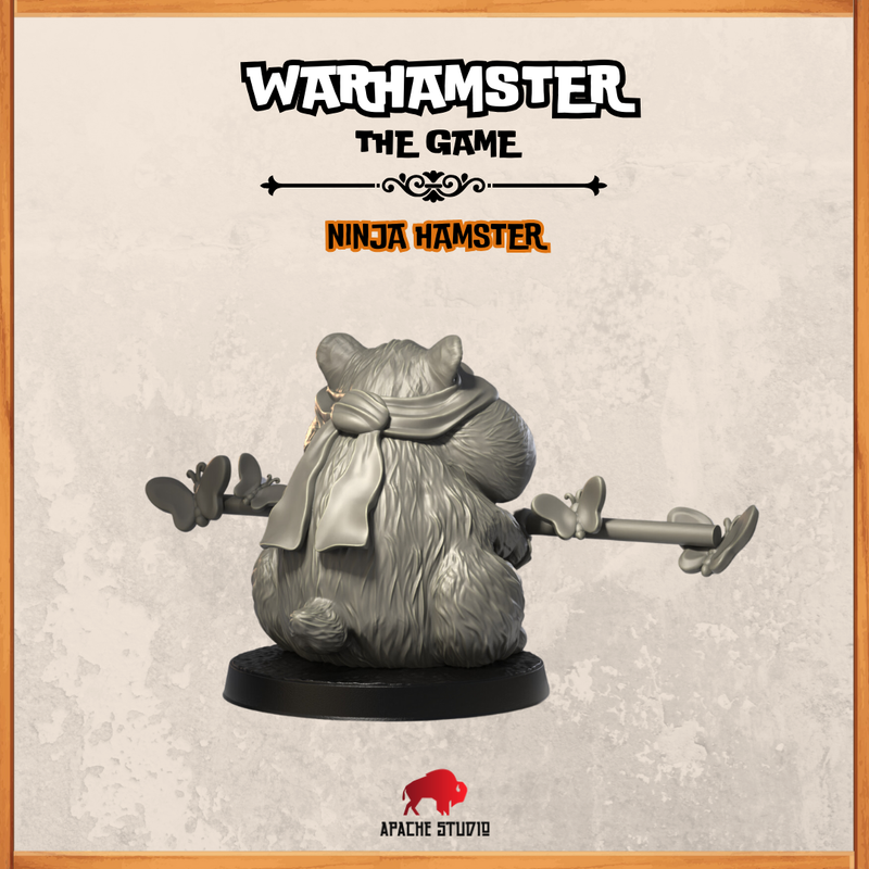 Warhamster The Game: NINJA HAMSTER