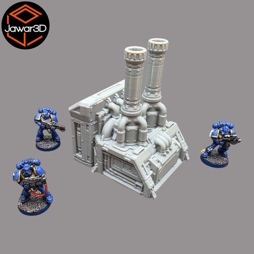Production Reactor - 28mm Wargaming Scatter Terrain Scenery Tabletop Miniature - Only-Games