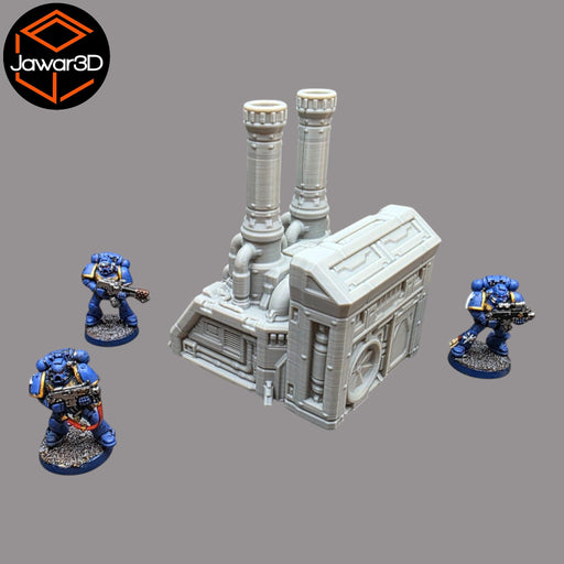 Production Reactor - 28mm Wargaming Scatter Terrain Scenery Tabletop Miniature - Only-Games