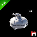 (XW) 2x Corellian Corvete Turret (CR-70) - Only-Games