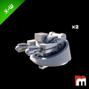(XW) 2x Corellian Corvete Turret (CR-90 Rebels) - Only-Games