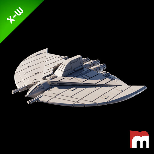(XW) Jedi T-6 Shuttle Horizontal - Only-Games