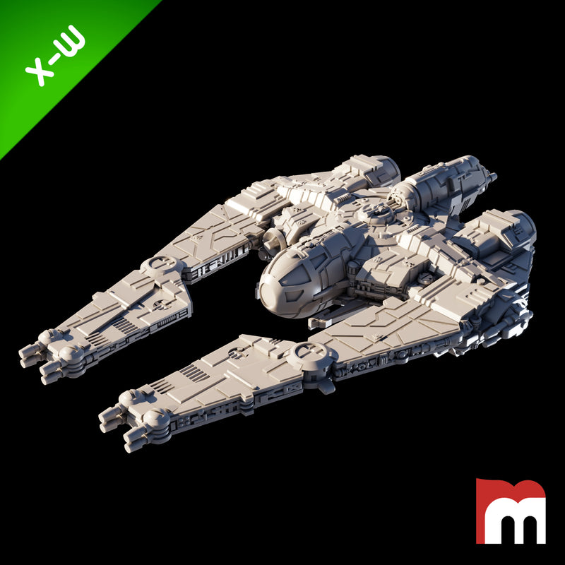 XW) VCX-820 Escort Freighter - Mel Miniatures - Miniatures by Only