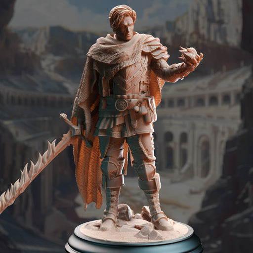 Human Psionic Spellsword - Henry the Punished - Only-Games