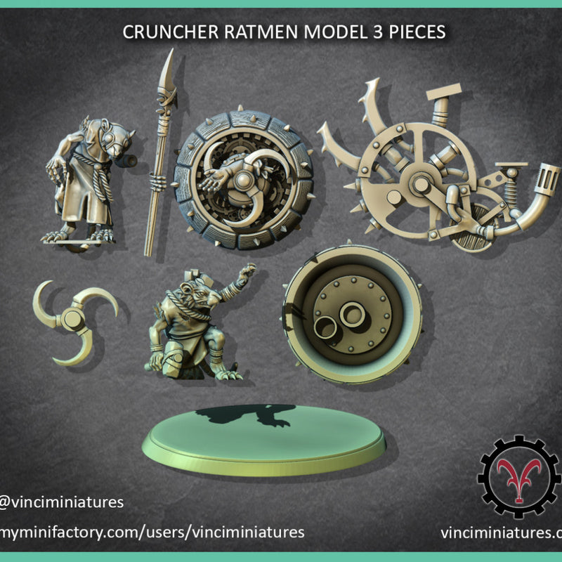 CRUNCHER RATMEN SET 1 - Only-Games