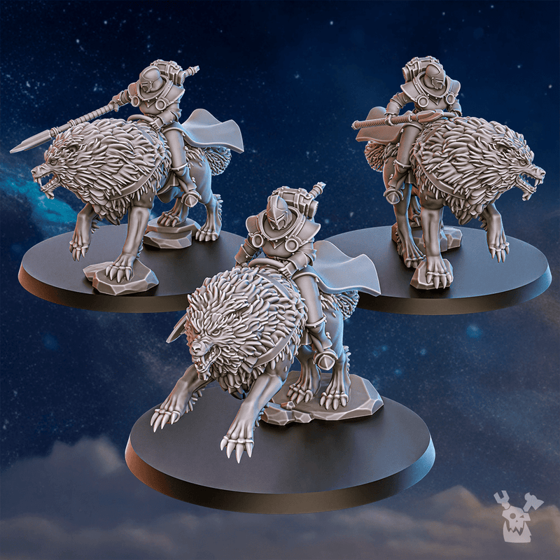 Stormpride Wolf Riders x3