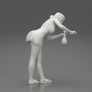 sexy girl cleaning in sponge and cleaning bottle - Only-Games