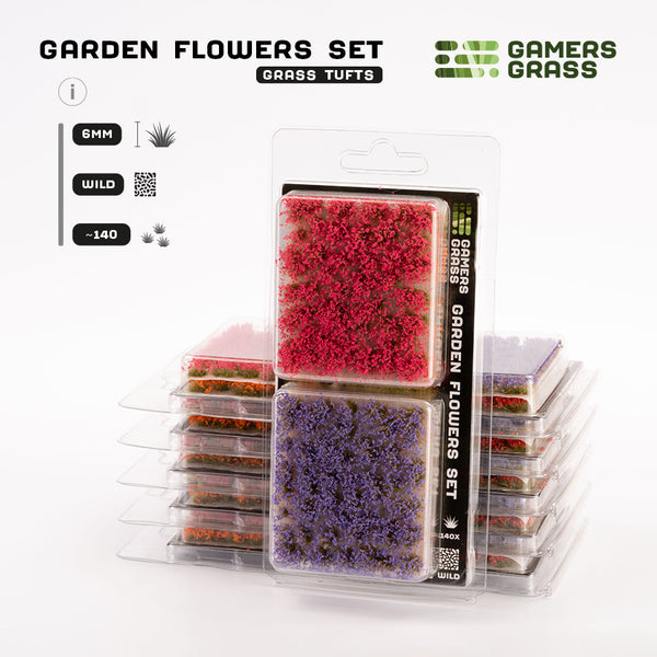 Garden Flowers Set - Grass Tuft set - Only-Games