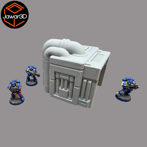 Production Building #3- 28mm Wargaming Scatter Terrain Scenery Tabletop Miniature - Only-Games