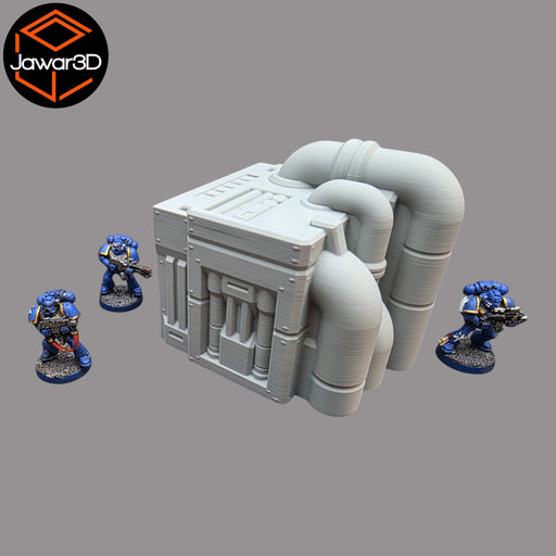 Production Building #3- 28mm Wargaming Scatter Terrain Scenery Tabletop Miniature - Only-Games