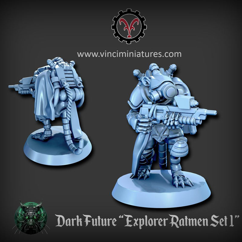 DARK FUTURE EXPLORER RATMEN SET 1 - Only-Games