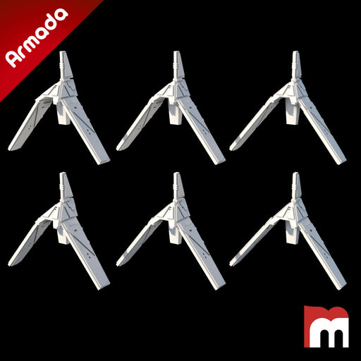 (Armada) 6x Delta T-3c Shuttle - Only-Games