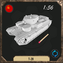 1/56 T-28 multi-turreted medium tank - Only-Games