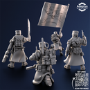 Command squad. Coldreach Regiment. Imperial Guard - Only-Games