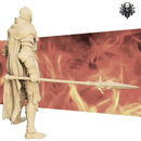 Frenzied Knight - Realsteone - Terrain Wargaming D&D DnD 32mm 40mm 54mm