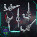 Crimson Angels Dual hands Sword - Only-Games