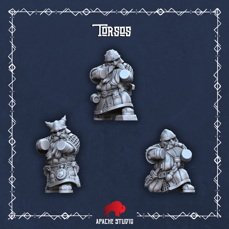 Forgeborn Clan: Crossbowmen / Arquebusiers (dwarf unit) - Only-Games