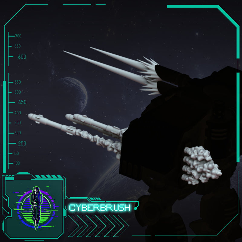 Ballistor shooting effects - Cyberbrush3D - Miniatures by Only-Games.co