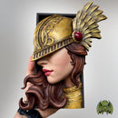 Brunilde Warrior Valkyrie  [BOOK-NOOK] [UNPAINTED] - Only-Games