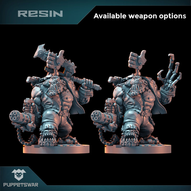 Orc Cyborg Chieftain - Only-Games