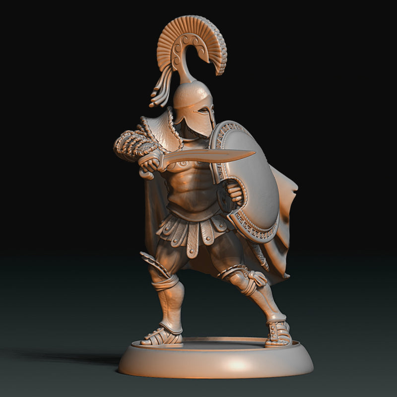 Ancient Greek Hyspaspist - 5 Miniatures - 32mm - Only-Games
