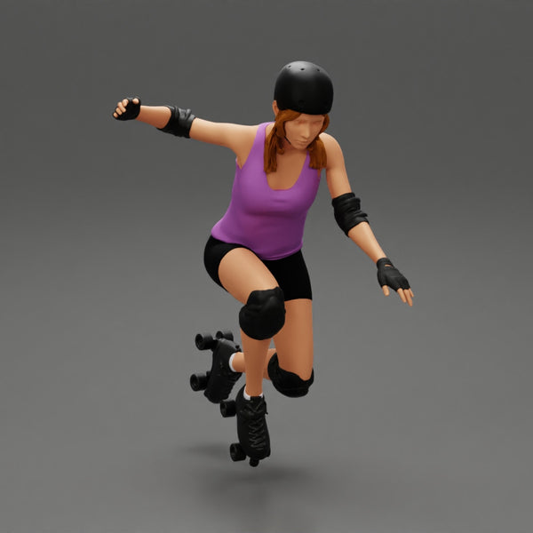 derby girl jumping