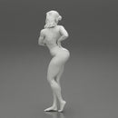 Pretty Woman In Bikini Standing With hand on hips - Only-Games