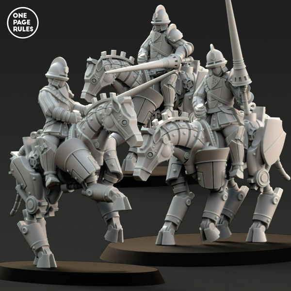 Vinci Automa Cavalry Lancers (3 Models)