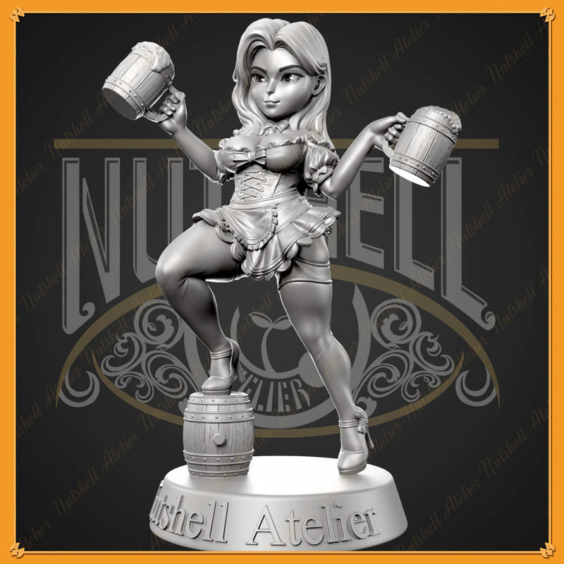 Nutshell Atelier - Chibi Barmaid -NSFW