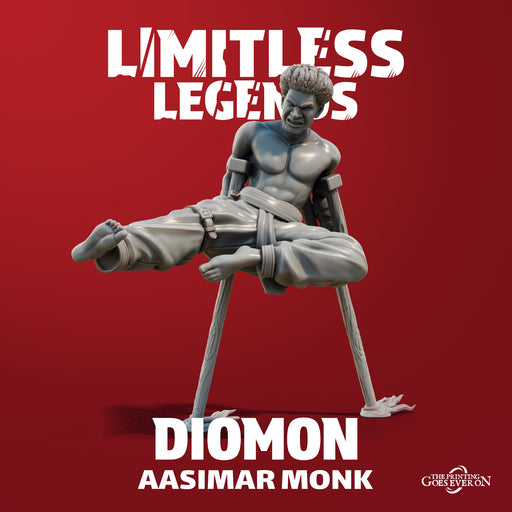 Aasimar Monk - Diomon - Only-Games