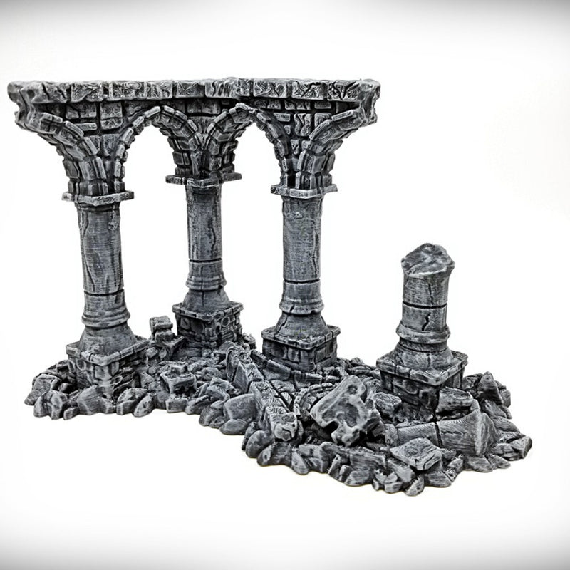 Quad Column - Ruined Columns - Ancient Ruins - Only-Games