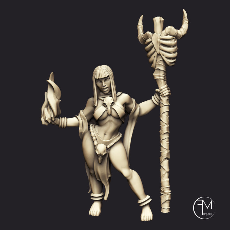 Blood Priestesses - 3 Units (AMAZONS! Kickstarter) - Only-Games