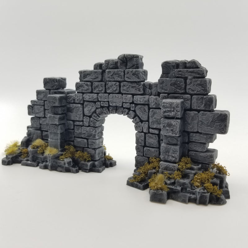 Basic Archway Door Wall: Ancient Ruins Terrain Set - Only-Games