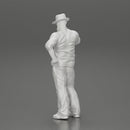 Young Gangster homie in Hat with beard Smoking Cigar - Only-Games