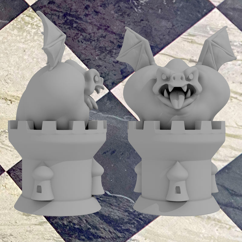 Monster Realm Chess Set