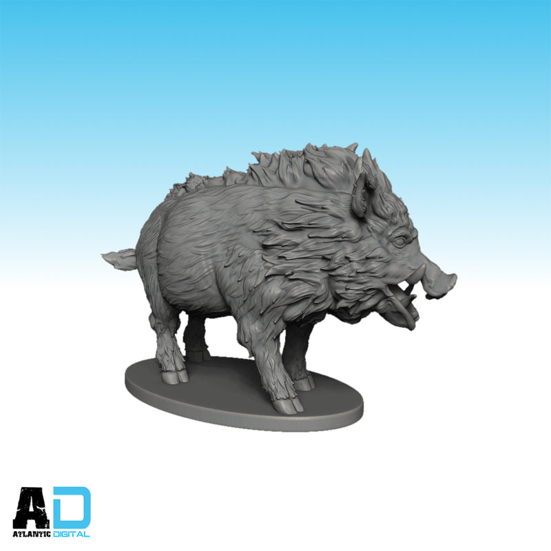 European Wild Boar - Puddle Bases - Only-Games