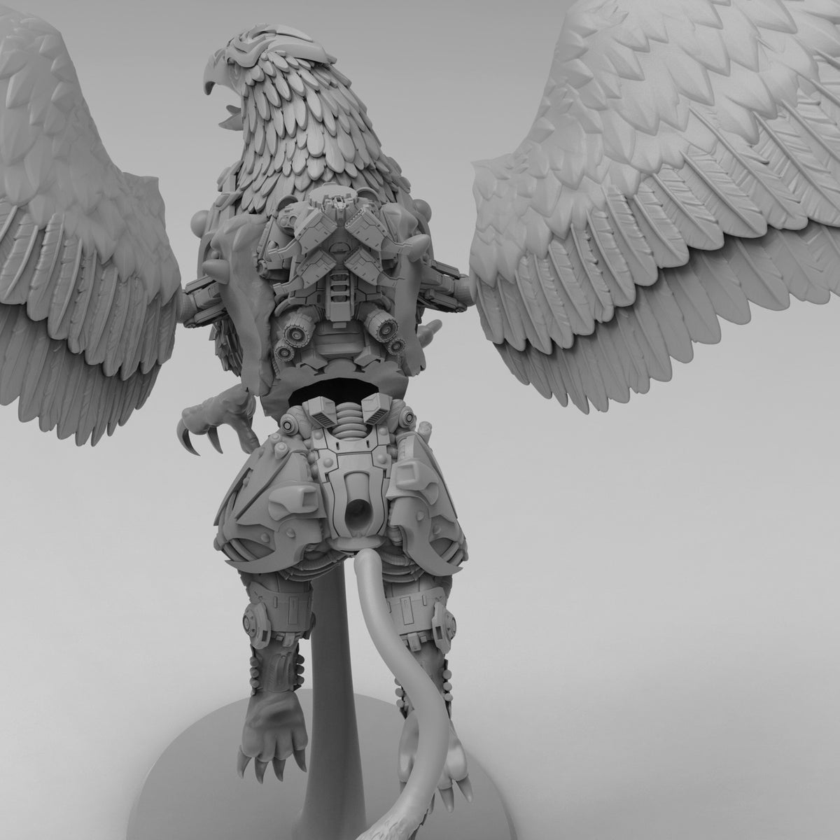 Cybernetic Battle Griffin - Atlan Forge - Miniatures by Only-Games.co