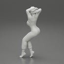 2 Models - SEXY GIRL MECHANIC IN SUIT SITTING ON A TRUCK TYRE AND HANDS IN HAIR - Only-Games