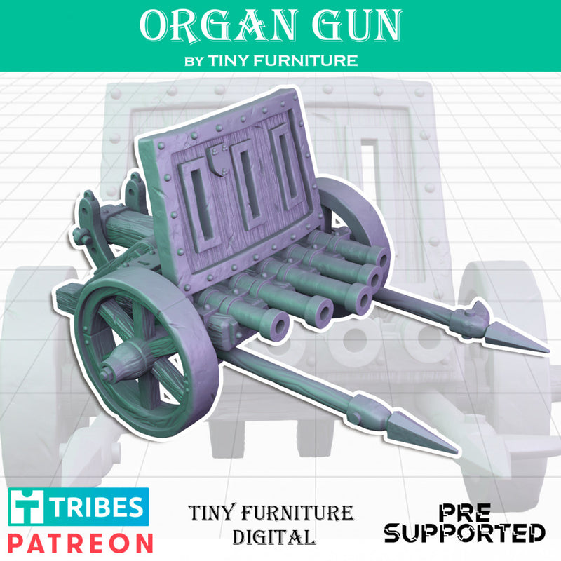 Organ Gun (Medieval Artillery) - Only-Games