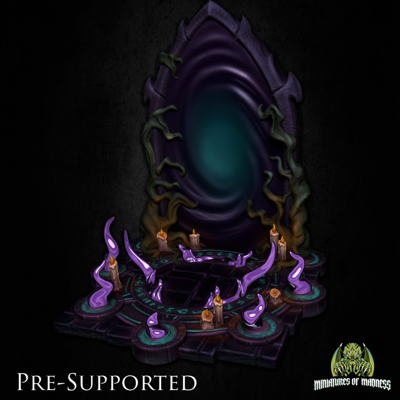 Ritual Warlock Scenery [PRE-SUPPORTED] Evocation Portal