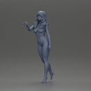 Naked Teacher Gesturing with Confidence and Professionalism - Only-Games