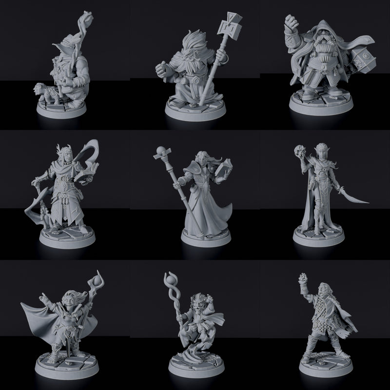 RPG Heroes - Magic Set - Mega Deal - 20 Miniatures