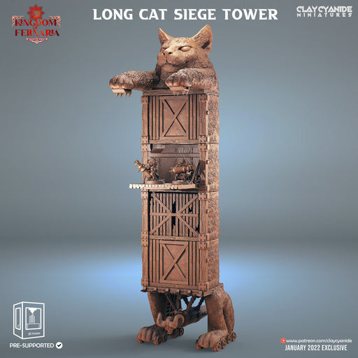 Long Cat Siege Tower - Only-Games