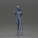 Naked Woman Posing Elegantly - Only-Games