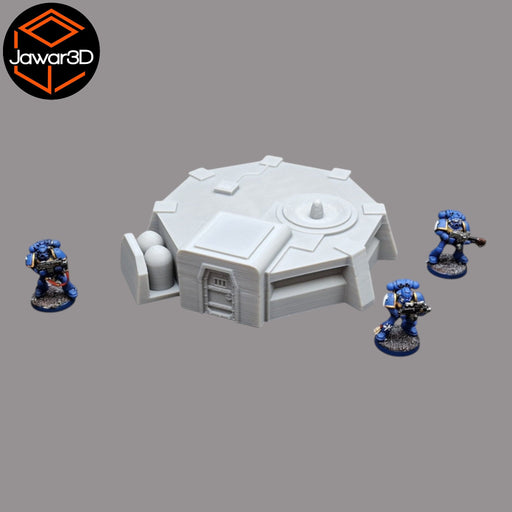 Guard Bunker #1 - 28mm Wargaming Scatter Terrain Scenery Tabletop Miniature - Only-Games