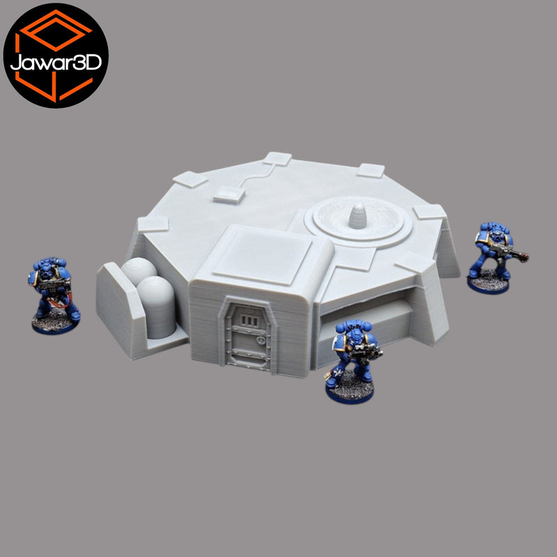 Guard Bunker #1 - 28mm Wargaming Scatter Terrain Scenery Tabletop Miniature - Only-Games