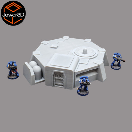 Guard Bunker #1 - 28mm Wargaming Scatter Terrain Scenery Tabletop Miniature - Only-Games
