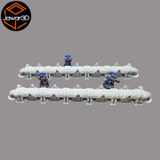 Production Pipes - 28mm Wargaming Scatter Terrain Scenery Tabletop Miniature - Only-Games