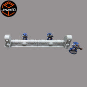 Ethereal Barricades - 28mm Wargaming Scatter Terrain Scenery Tabletop Miniature - Only-Games